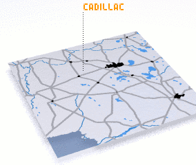 3d view of Cadillac