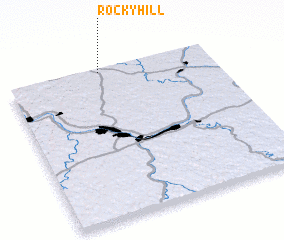 3d view of Rocky Hill