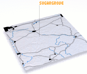 3d view of Sugar Grove