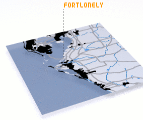 3d view of Fort Lonely