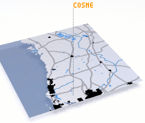 3d view of Cosme