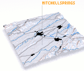 3d view of Mitchell Springs