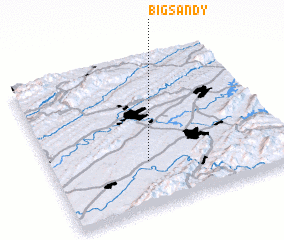 3d view of Big Sandy