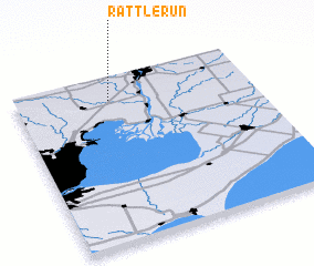 3d view of Rattle Run