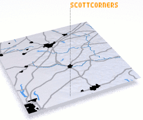 3d view of Scott Corners