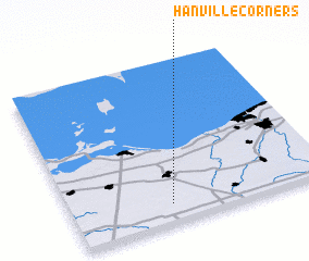 3d view of Hanville Corners