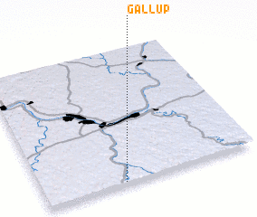 3d view of Gallup