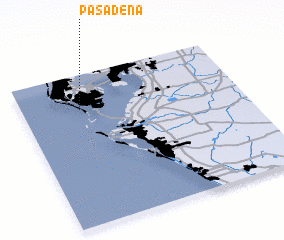 3d view of Pasadena