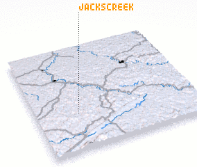 3d view of Jacks Creek