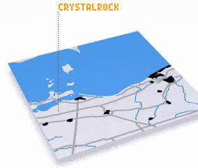 3d view of Crystal Rock