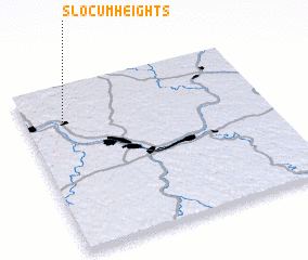 3d view of Slocum Heights