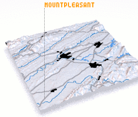 3d view of Mount Pleasant