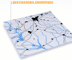 3d view of Lakeside Mobile Home Park