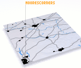 3d view of Moores Corners