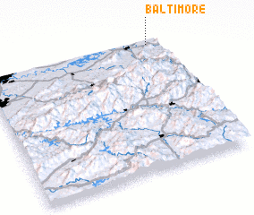 3d view of Baltimore