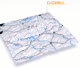 3d view of Click Mill