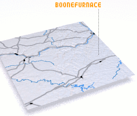 3d view of Boone Furnace