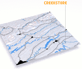 3d view of Creek Store