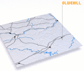 3d view of Olive Hill