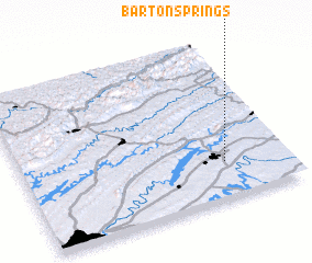 3d view of Barton Springs