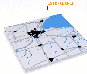 3d view of Estral Beach