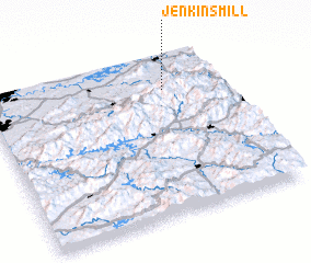 3d view of Jenkins Mill