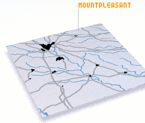 3d view of Mount Pleasant