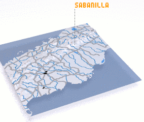 3d view of Sabanilla