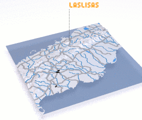 3d view of Las Lisas