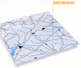 3d view of Northridge