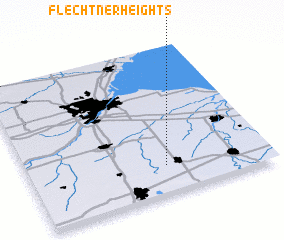 3d view of Flechtner Heights