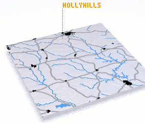 3d view of Holly Hills