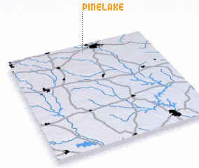 3d view of Pine Lake