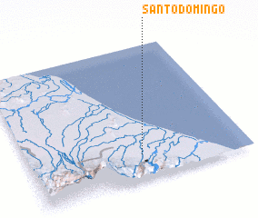 3d view of Santo Domingo