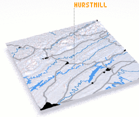 3d view of Hurst Mill