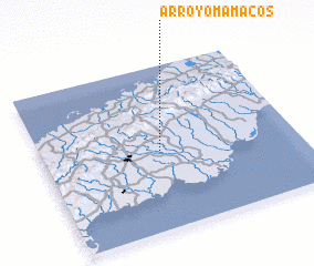 3d view of Arroyo Mamacos