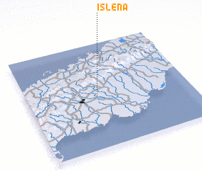 3d view of Isleña