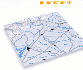 3d view of Wilbanks Corner