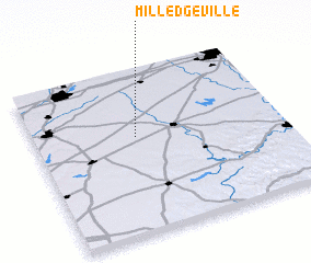 3d view of Milledgeville