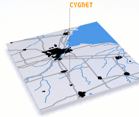 3d view of Cygnet