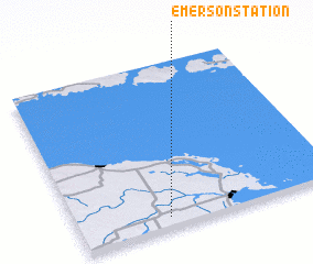 3d view of Emerson Station