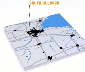 3d view of South Hill Park