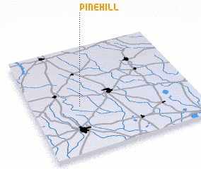 3d view of Pine Hill