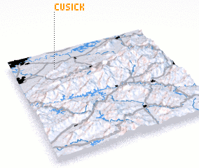 3d view of Cusick