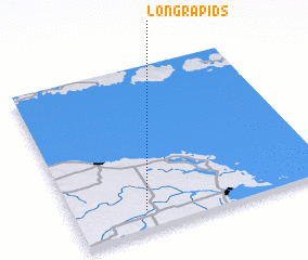 3d view of Long Rapids