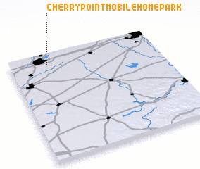 3d view of Cherry Point Mobile Home Park