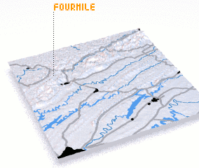 3d view of Fourmile