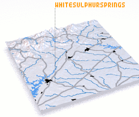 3d view of White Sulphur Springs