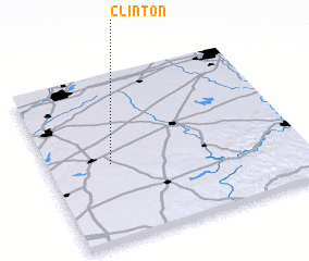 3d view of Clinton