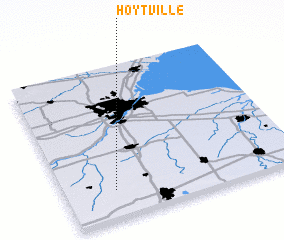 3d view of Hoytville